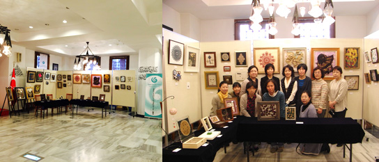 2014年トルコ大使館文化部の展覧会とイーネオヤ講座
